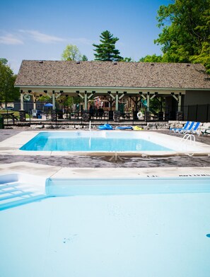 Seasonal outdoor pool