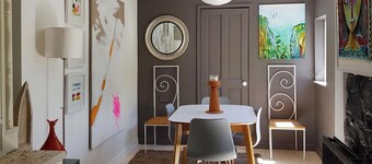 La cabaña de un artista en Fishguard