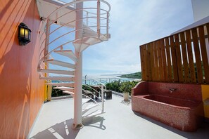 Double Room, Lanai, Ocean View | Teres/patio
