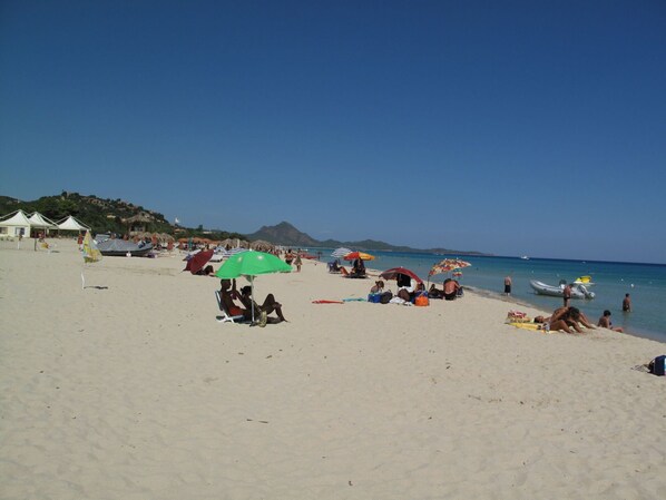 Relax on the beach with breathtaking ocean views and access to the sea.