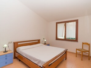 2 chambres, lit parapluie