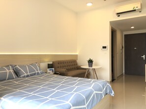 Luxury-Studio, 1 Queen-Bett, Raucher, Stadtblick