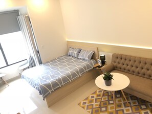 Luxury-Studio, 1 Queen-Bett, Raucher, Stadtblick