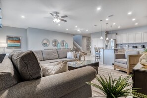 TV, video games, DVD player, table football