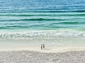 On the beach