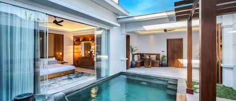 GRAND One Bedroom Pool Villa | 2 bedrooms, premium bedding, minibar, in-room safe