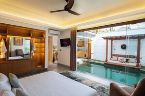 Villa Majestueuse, piscine privée, vue piscine