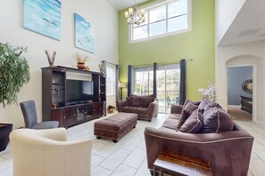 Télévision, jeux vidéo, table de tennis de table