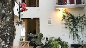 A szálláshely külső területei