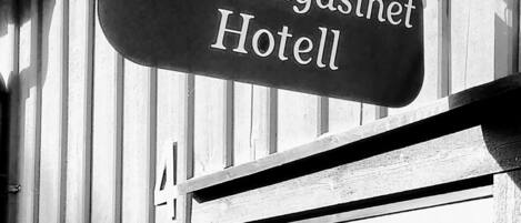 Overnatningsstedets facade