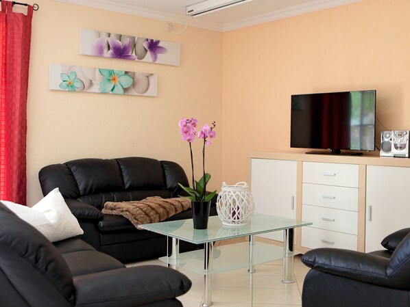 TV, DVD player