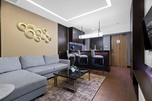 President Suite Room | Living area - Aston Sidoarjo City Hotel & Convention Center (Sidoarjo)