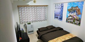 Free WiFi, bed sheets