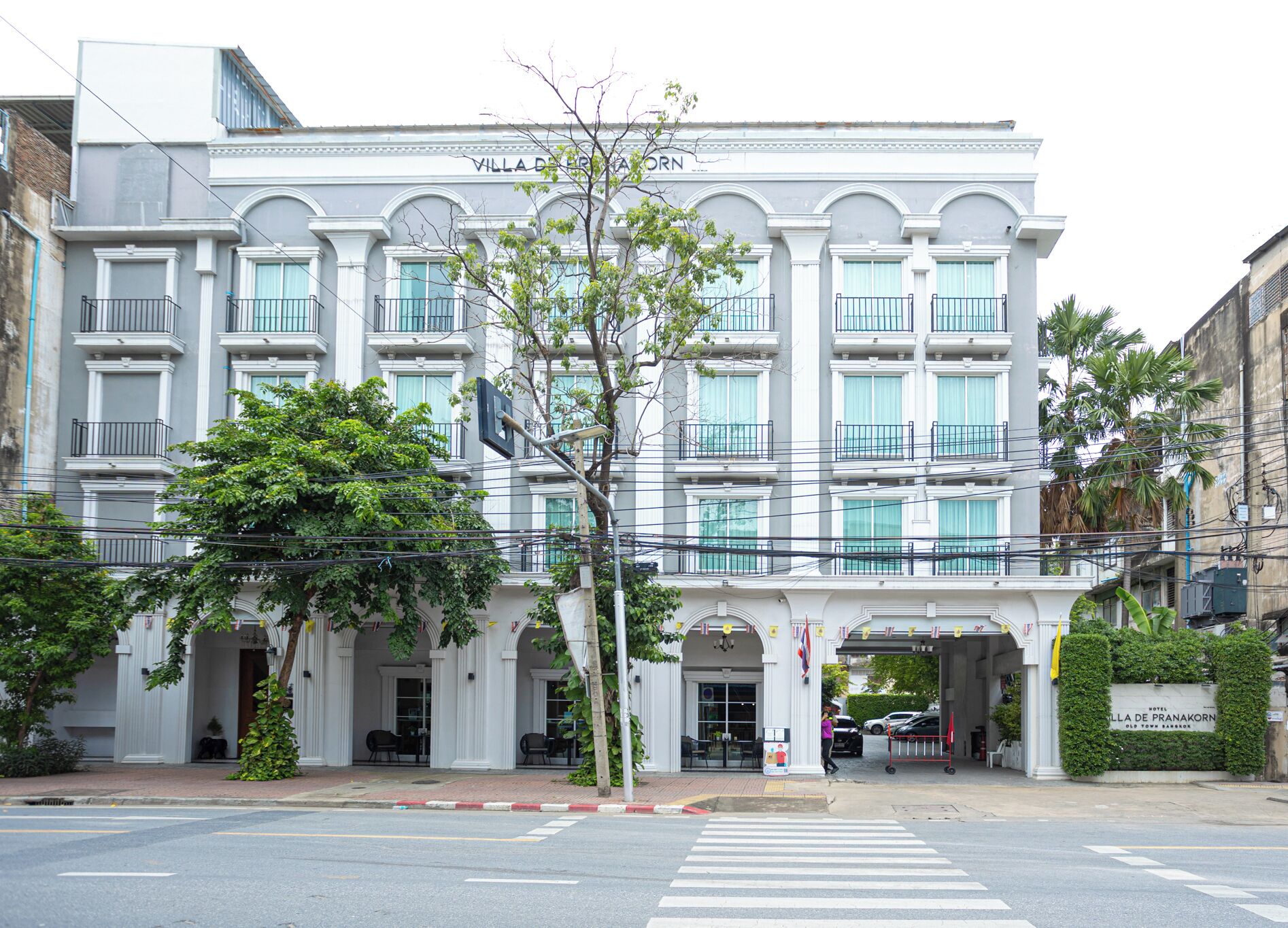 Fassade der Unterkunft