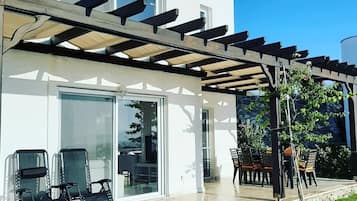 Fassade der Unterkunft