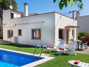 Pool - Beautiful private villa for 6 people with private pool, WIFI, TV, terrace and pets allowed (Calonge)