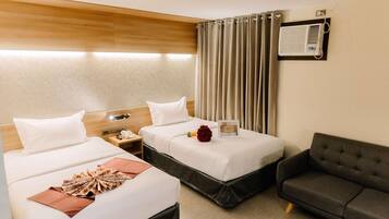 Desk, iron/ironing board, free WiFi, bed sheets