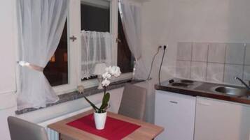 Apartment, 1 Large Twin Bed | Private kitchenette