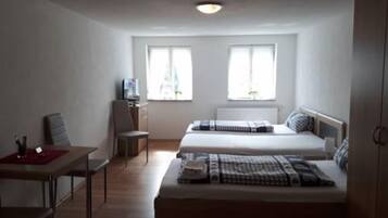 Apartment, 2 Katil Bujang (Single) | Wi-fi percuma, cadar katil
