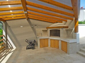 Terrace/patio - Apartment 1624/16705 (Istria - Novigrad), 600m from the beach (Novigrad)