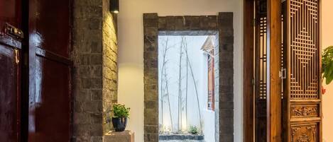 Entrada de la propiedad