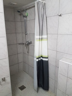 ベーシック アパートメント 2 ベッドルーム 禁煙 テラス | バスルームのシャワー