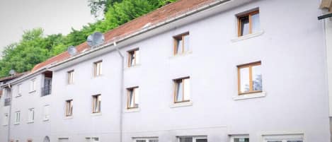 Majoituspaikan julkisivu