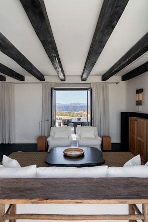 Artemis Villa with Private Pool | Living area