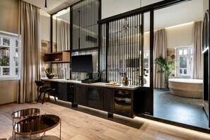 Living area - Divino Suites Chania (Chania)