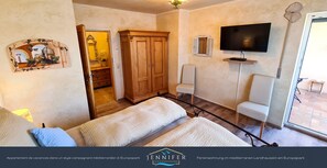 1 Schlafzimmer, schallisolierte Zimmer, Bügeleisen/Bügelbrett, WLAN