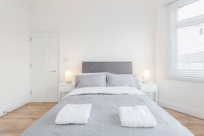 Ferienhaus | 3 Schlafzimmer, Bügeleisen/Bügelbrett, kostenloses WLAN, Bettwäsche