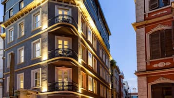 Façade de l’hébergement