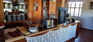 Gratis morgenmadsbuffet hver dag