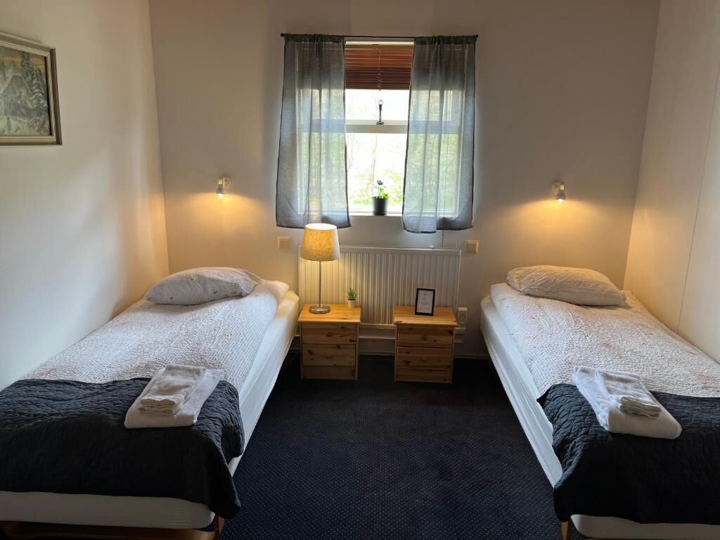 Double or Twin Room, Shared Bathroom | Desk, laptop workspace, free WiFi, bed sheets