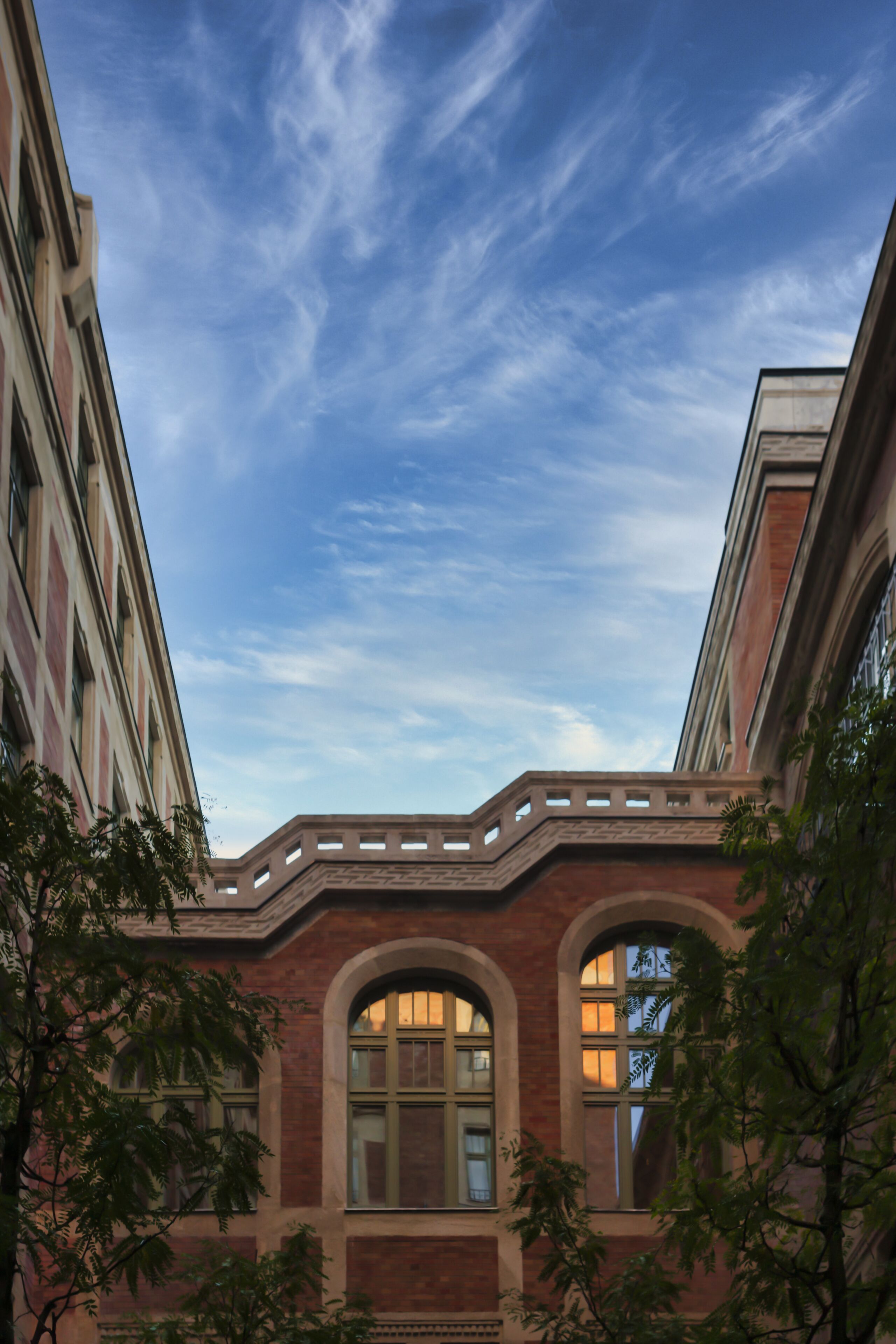 Fassade der Unterkunft