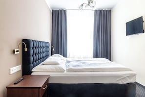 Apartamento executivo | Frigobar, cofres nos quartos, escrivaninha