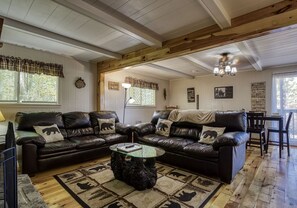 TV, caminetto, videogiochi