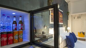 Deluxe Double Room (with shower Blu) | Minibar, desk, blackout drapes, soundproofing - Piccolo Hotel Boutique (Rome)