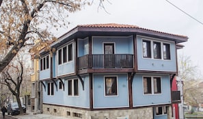 Majoituspaikan julkisivu