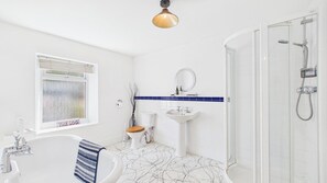 Shower, hair dryer