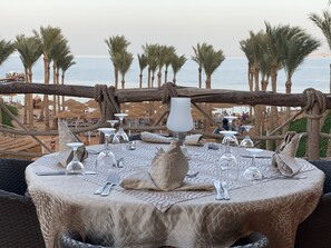 3 restaurants, breakfast, lunch, dinner served; international cuisine - Nubian Island, Families and Couples only (Sharm El Sheikh)
