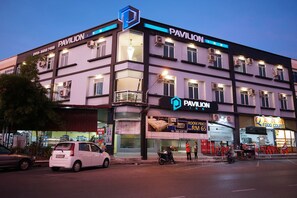 Voorkant van accommodatie