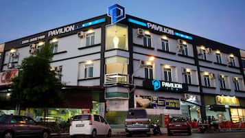 Front of property - evening/night