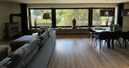 Eifel National Park, modern villa, view, garden, private, center