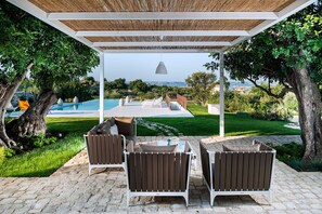 Seasonal outdoor pool, pool loungers - Casi o Cantu (Modica)
