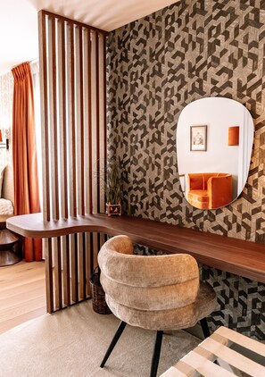 Panoramic Double Room | Individually decorated, individually furnished, desk, blackout curtains