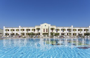 Alberca al aire libre por temporada 