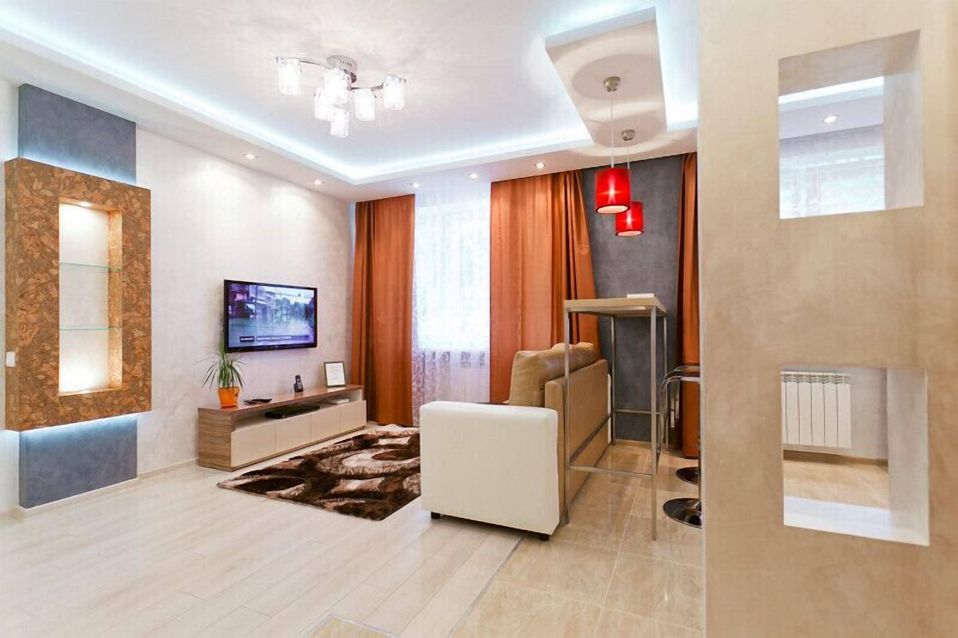 Suite Studio Deluxe | Coin séjour | Télévision LED de 43 pouces avec chaînes par câble, télévision