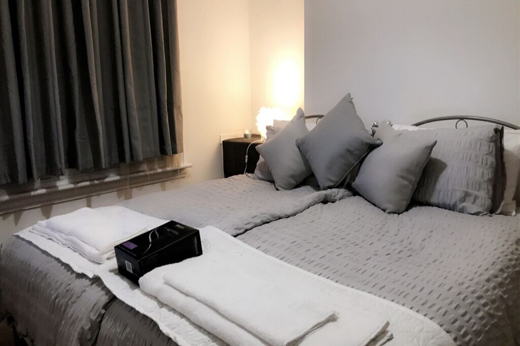 4 soverom, strykejern/-brett, wi-fi og sengetøy