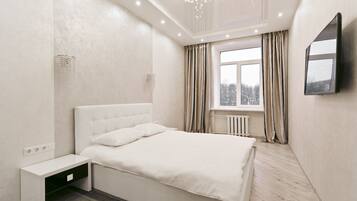 Appartamento Deluxe (floor 4) | 2 camere, biancheria da letto ipoallergenica, una cassaforte in camera